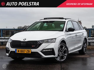Skoda Octavia Combi 1.4 TSI RS iV PHEV Business 245 PK Panoramadak Matrix LED Camera Sfeerverlichting Stoelverwarming 19"