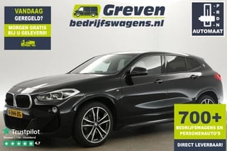 BMW X2 sDrive20i M-Sport 192PK Automaat Sfeerverl. Camera Clima LED 19"LMV Navi PDC Leder Stoelverwarming