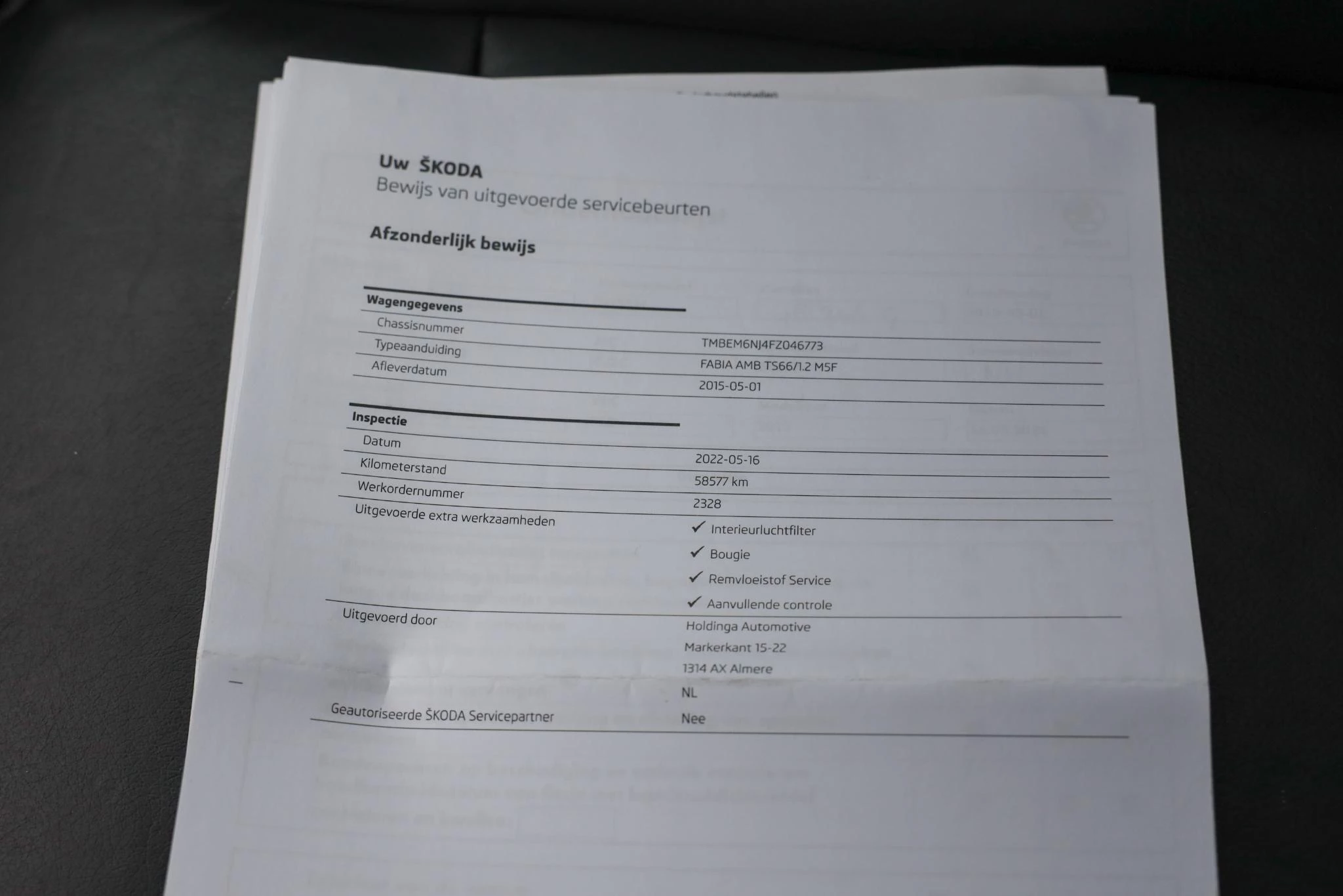Hoofdafbeelding Škoda Fabia