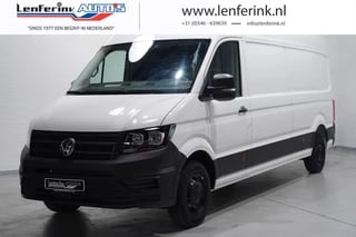 Volkswagen Crafter 2.0 TDI 140 pk L4H3 DSG Aut. Navi Cruise Control, PDC V+A, Houten Laadvloer, 3-Zits, Nieuw