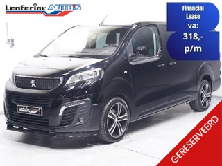 Peugeot Expert 2.0 BlueHDI 180 pk Aut. Dubbel Cabine 2xSchuifdeur 19" LMV, Navi, Camera, Trekhaak 2.000 kg, NAP, 5-Zits