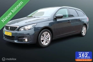 Peugeot 308 SW 1.2 PureTech Blue Lease Executive, Trekhaak, Pano, Pdc voor + achter, App connect, Navi, Clima, Donkerglas, 16 Inch Lmv.
