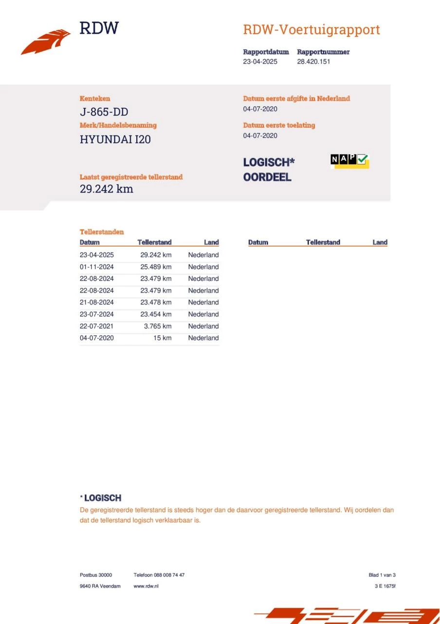 Hoofdafbeelding Hyundai i20