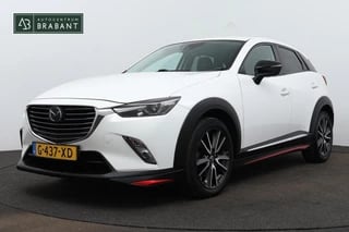 Mazda CX-3 1.5 SkyActiv-D 105 GT-M (Goed OnderH, Navi, Camera, Trekhaak, StoelV, Parkeersensoren, Lane Assist, Etc)