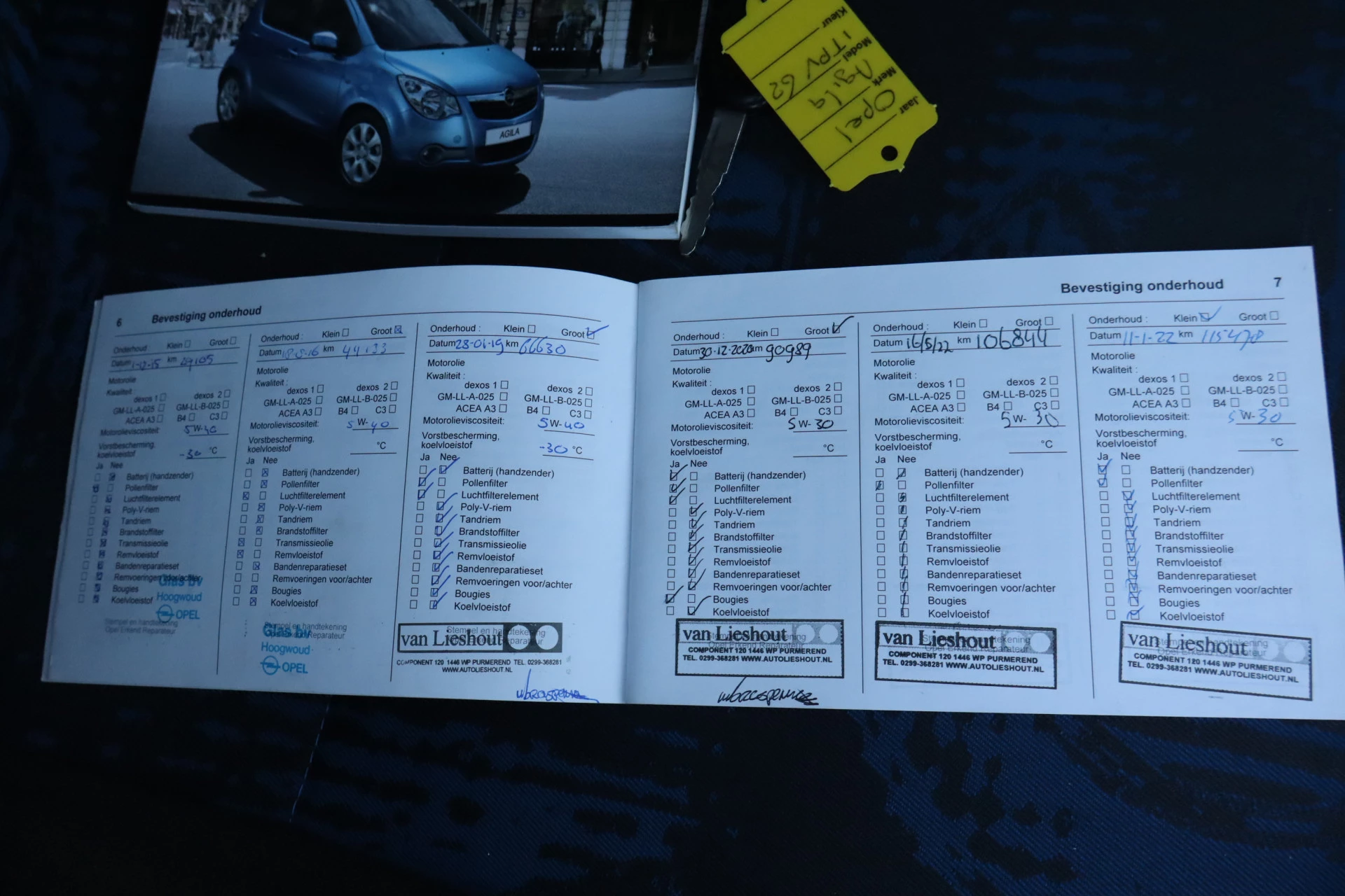 Hoofdafbeelding Opel Agila