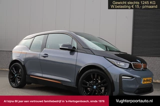 BMW i3 120Ah/42 kWh/*Unique Forever*/Carplay/Storm Bay metallic/W-pomp/Leder/20"/3-fase