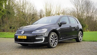 Volkswagen E-Golf E-DITION digitaal dachboard camera warmtepomp