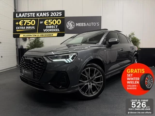 Audi Q3 Sportback 45 TFSI e S Edition|Pano|Sfeer|Leer|Cam|Ke