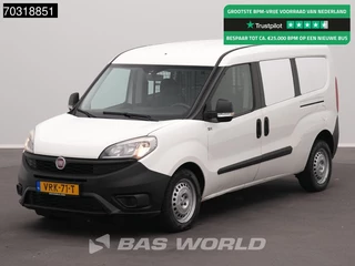 Fiat Doblo 90pk L2H1 Dubbele schuifdeur Parkeersensoren APK 10-2026 L2