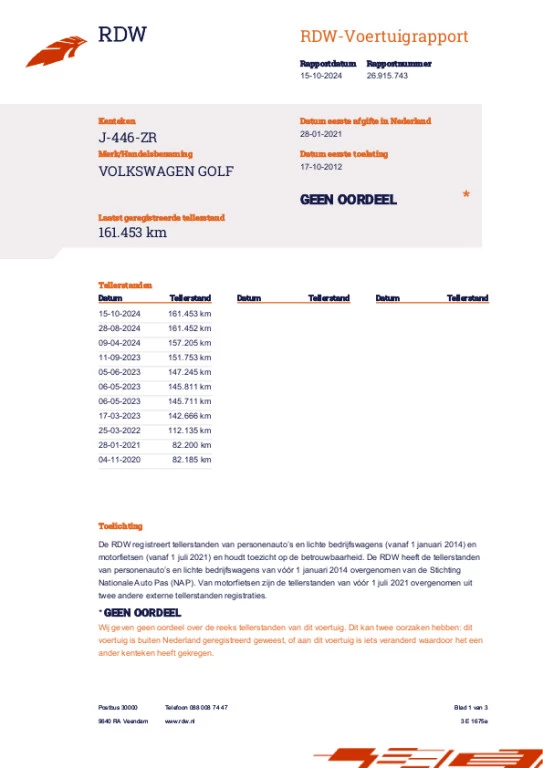 Hoofdafbeelding Volkswagen Golf