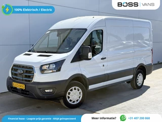 Ford E-Transit 68kWh 184PK L2H2 317km WLTP 97% (SOH) BEV Snelladen Camera Cruise control Climate control Carplay Navigatie Laadkabel Parkeersensoren
