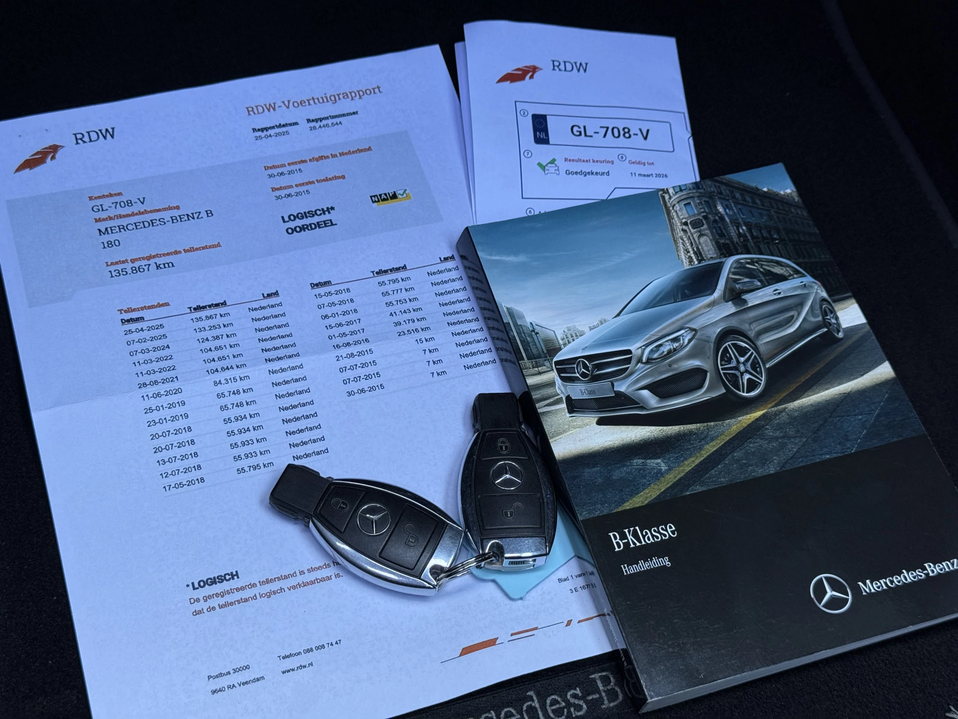 Hoofdafbeelding Mercedes-Benz B-Klasse