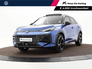 Volkswagen T-Roc 1.5 eTsi R-Line First Edition 150 pk 7 versn. DSG · Achteruitrijcamera · Electrische achterklep · Trekhaak · Voorraad OUTLET · Prijs is inclusief inruilpremie · Voorraad OUTLET · Prijs is inclusief inruilpremie ·