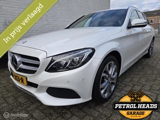 Mercedes C350e | Diamantwit | Distronic+ | 360° | Luchtvering