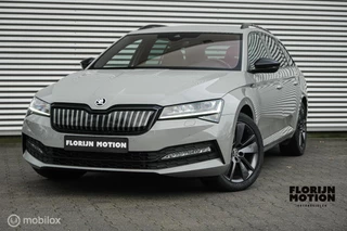 Skoda Superb Combi 1.4 TSI iV Sportline Business | LED | Stoel en stuurwielverw. | DAB | Canton audio | Memory stoel | NL auto