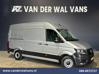 Volkswagen Crafter 2.0 TDI 141pk L3H3 L2H2 Euro6 Airco | 3000kg Trekhaak | Cruisecontrol | Chauffeursstoel Bijrijdersbank