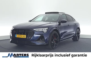 Audi e-tron Sportback S quattro 95 kWh 504pk B&O Leder 360Camera Luchtvering Virtual Cockpit Matrix Led Panoramadak Navigatie