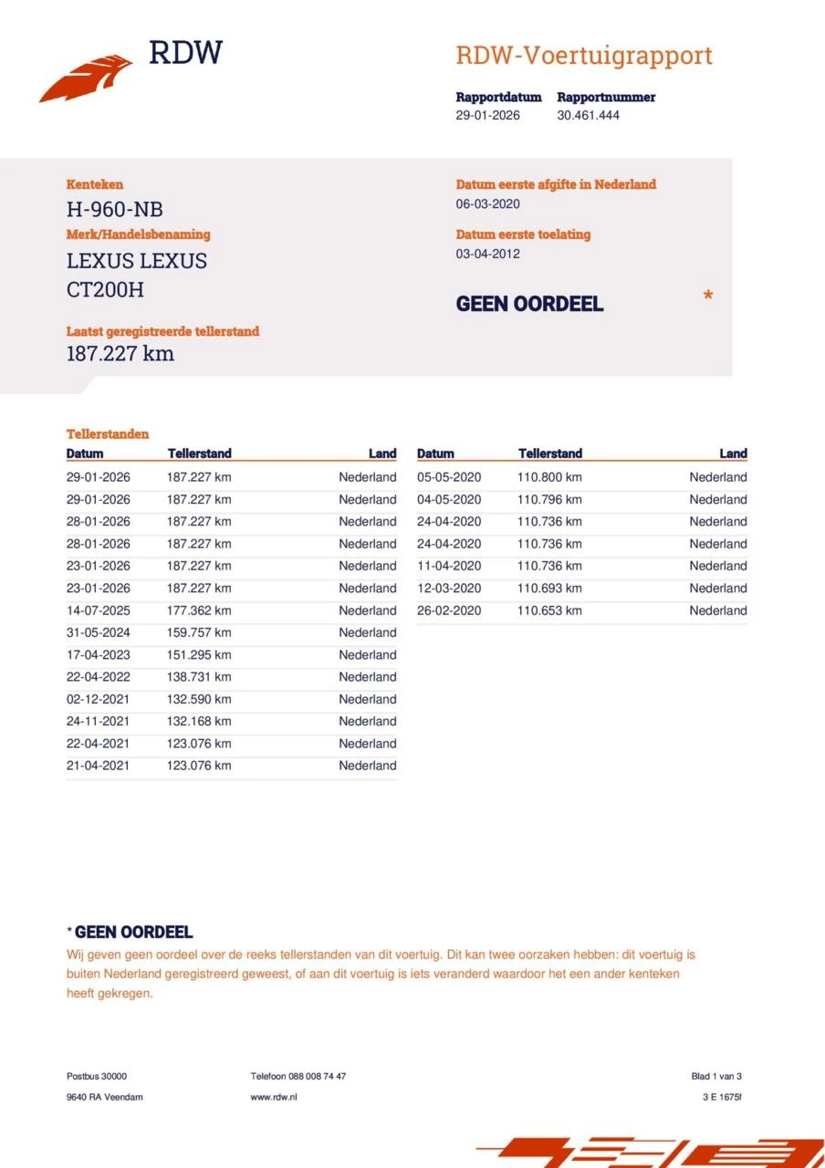 Hoofdafbeelding Lexus CT