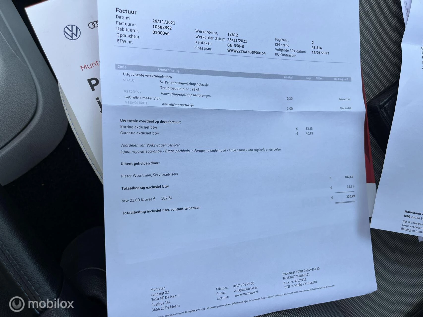 Hoofdafbeelding Volkswagen e-up!