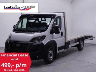 Hoofdafbeelding Fiat Ducato Fiat Ducato 2.2 MJet 140 pk L4 Autotransporter Airco, BPM vrij Luchtvering, Cruise Control, DAB+, Nieuw, 3-Zits
