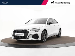 Audi A3 Sportback 45 TFSIe 245pk S-tronic S edition Competition · Apple/Android Car Play · Adaptive Cruise Control · Elek. inklap b.spiegels · Navigatie · 18'' ·