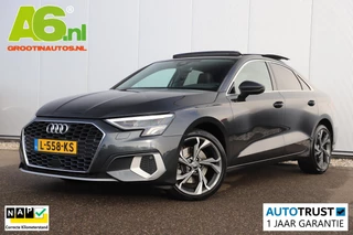Audi A3 Limousine 30 TFSI Business edition Automaat Panoramadak 18 inch LMV Full LED Lederen bekleding Navigatie Carplay Android