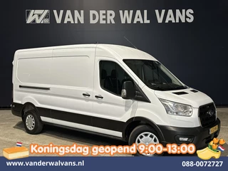 Ford Transit 2.0 TDCI 131pk L3H2 Euro6 Airco | Camera | Navigatie | Apple Carplay | LED | Cruisecontrol Parkeersensoren, Stoelverwarming, Verwarmde voorruit, Bijrijdersbank, 2500kg trekvermogen