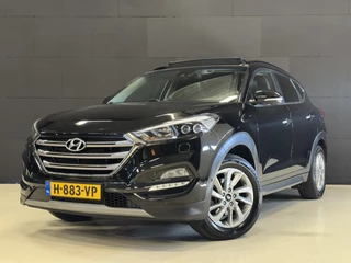Hoofdafbeelding Hyundai Tucson Hyundai Tucson 1.6 T-GDi Premium 4WD 177PK Automaat | Panoramadak | Leder | Camera | Trekhaak | Stoelverwarming/koeling