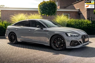 Audi RS 5 Sportback 2.9 TFSI 450 PK Quattro Dealer o.h B&O Keyless Massage Camera LED Matrix 20''