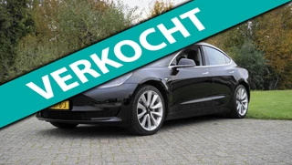 Tesla Model 3 Long Range AWD 75 kWh Panoramadak zwart leder