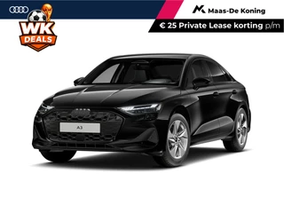 Audi A3 Limousine Advanced edition 35 TFSI 150 PK · Assistentiepakket driving + parking plus · Comfortpakket plus · Optiekpakket zwart plus