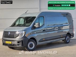 Hoofdafbeelding Renault Master Renault Master 130PK 2025 Model! L3H2 Camera Carplay LED Airco Cruise Parkeersensoren L3 12m3 Airco Cruise control