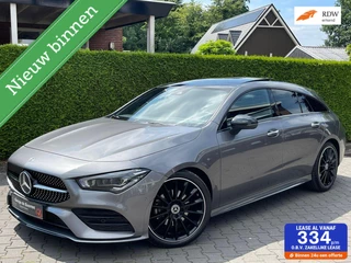 Mercedes CLA-klasse Shooting Brake 180 AMG Line Automaat | OPEN SCHUIF/KANTEL DAK | LEER/ALCANTARA BEKLEDING
