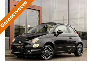Fiat 500 Cabrio Lounge 1.2 | Automaat | Parkeersensoren | LED | Bluetooth |