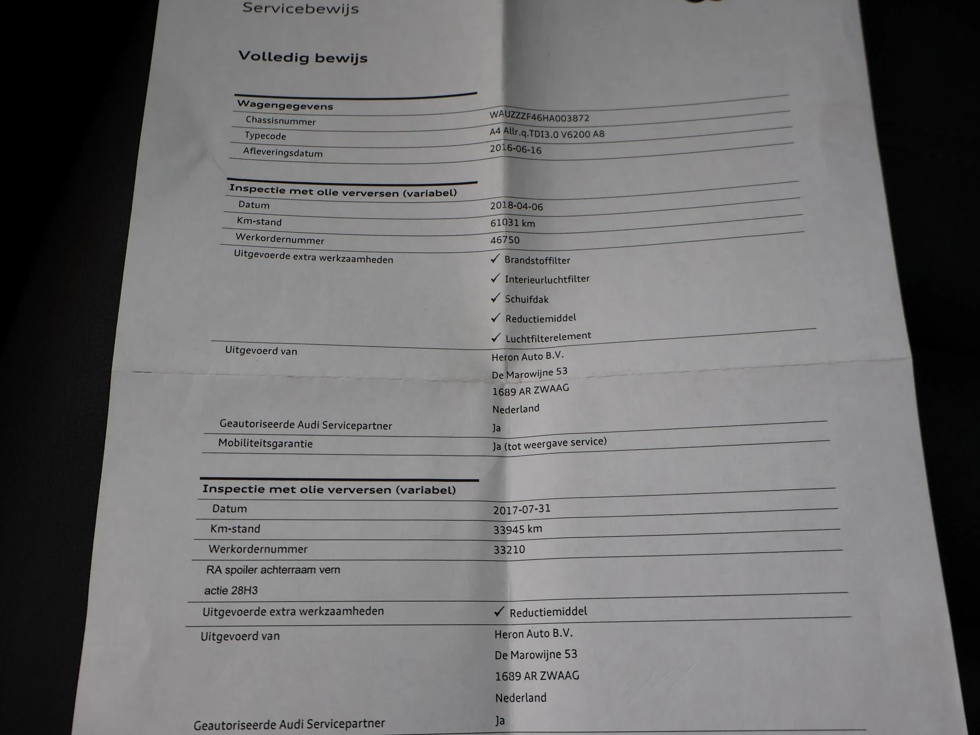 Hoofdafbeelding Audi A4