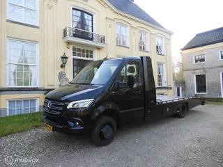 Mercedes Sprinter bestel 319 V6 Tijhof Oprijwagen