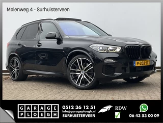 BMW X5 xDrive40i High Executive M-Sport Trekhaak HUD Pano B&W Luchtvering Stoelverw+Ventilatie Leer BOMVOL!