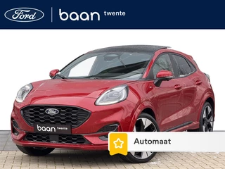 Ford Puma 1.0 Turbo 125pk Mild Hybride ST-Line X Automaat | full options | panorama dak | 19 inch | driver assistance pack | 360 graden camera | blis | winterpack | adaptieve cruise. | uit voorraad leverbaar! | fantastic red