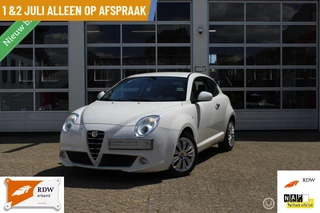 Alfa Romeo MiTo 1.3 JTDm ECO Distinctive CRUISE CONTROL CLIMATE CONTROL (AIRCO) COGNAC LEDER INTERIEUR *CARBON SPORT INTERIEUR* MULTIFUNCTIONEEL STUUR AUDIOBEDIENING OP STUUR GROOT ENTERTAINMENTSCHERM NAVIGATIE BOORDCOMPUTER VEEL OPTIES! LEES TEKST! EXPOR