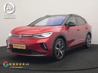 Volkswagen ID.4 GTX 4Motion 77 kWh 299pk Dealer O.H. | Adaptive Cruise | Head Up | 360 Camera | Alcantara Sportstoelen Massage & Memory | IQ Light | Sfeerverlichting | Keyless | Blis | Apple Carplay | Stuur Verwarmd | Navigatie | DAB |
