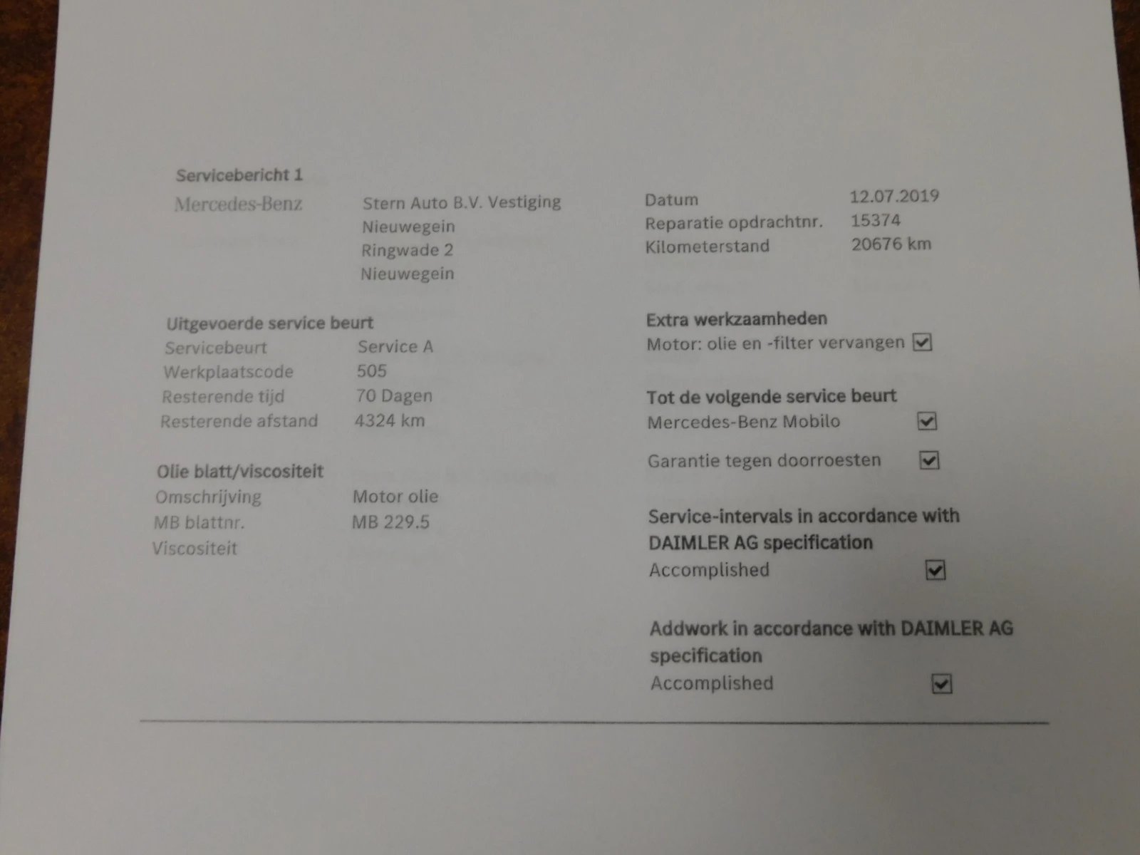 Hoofdafbeelding Mercedes-Benz B-Klasse