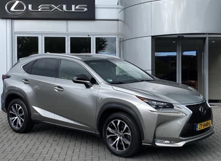 Lexus NX 300h AWD F Sport Line LEDER EL-ACHTERKLEP EL-STOEL STOELVERW AD-CRUISE TRIPLE-LED NAVI PARK-SENS
