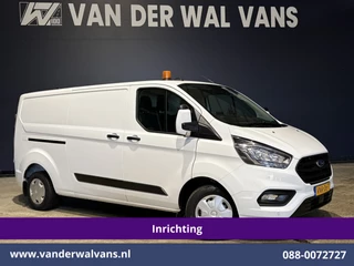 Ford Transit Custom 2.0 TDCI 130pk L2H1 Inrichting Euro6 Airco | Camera | Omvormer | LED | Cruisecontrol | Verwarmde voorruit Parkeersensoren, 2800kg trekvermogen, Bijrijdersbank