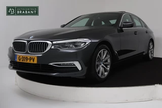 BMW 5-serie 520i High Executive Edition (PANORAMADAK, SFEERVERLICHTING, STOELVERWARMING, COMFORTZETELS, DEALER ONDERHOUDEN)