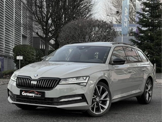 Škoda Superb Combi 1.5 TSI 150PK ACT Sportline Business Pano Matrix ACC BSM DCC Elektr. Zetels Stuur/Stoel/Achterbank verw. Tr.haak VOL!!