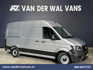 Hoofdafbeelding Volkswagen Crafter Volkswagen Crafter 2.0 TDI 141pk L3H3 L2H2 Euro6 Airco | Camera | Apple Carplay | Cruisecontrol | Chauffeursstoel Parkeersensoren, Bijrijdersbank, 3000kg trekvermogen,  Android Auto, zilver