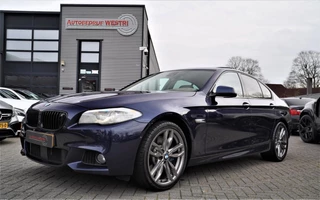 BMW 5-serie 550i High Executive | M-pakket | Adaptieve cruise | Botswaarschuwing | Trekhaak elektrisch | Schuif/kanteldak | HuD |
