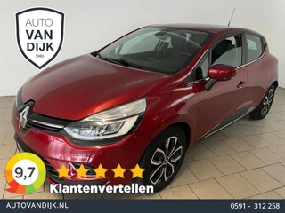 Renault Clio 0.9 TCe Intens AIRCO CLIMA NAVI CRUISE CAMERA LED HALF LEER PRIVACY GLAS PDVC VELGEN NIEUWSTAAT