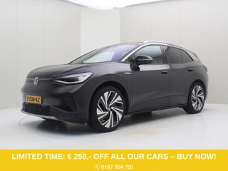 Volkswagen Id.4 1st Max 77kWh 204pk 91% SoH [ TREKHAAK+WARMTEPOMP+PANO+21 INCH+MATRIX LED ]