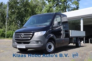 Mercedes-Benz SPRINTER 319 CDI L3 DC Open Laadbak Airco, Trekhaak 3500KG, Luchtvering, MBUX